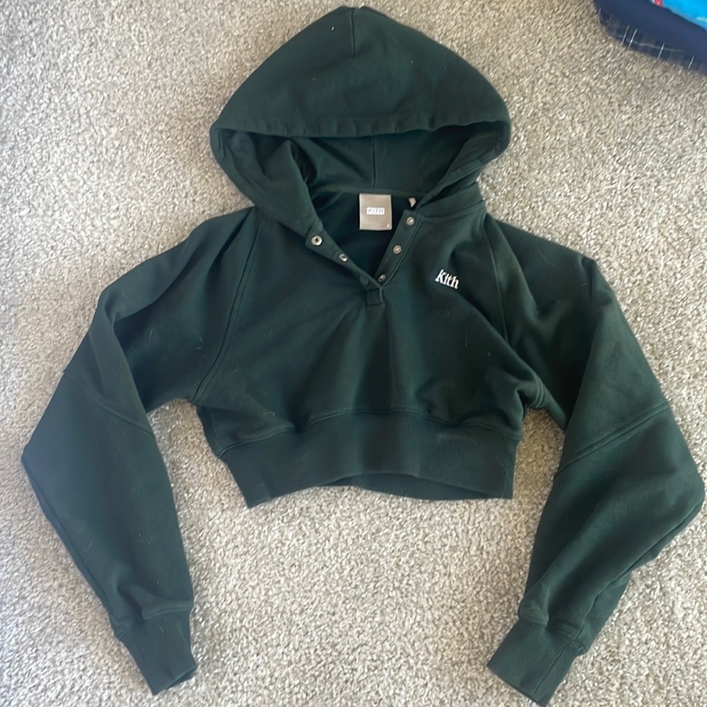 KITH cropped hoodie